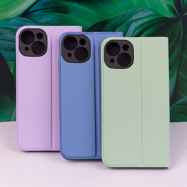 Smart Soft fodral för iPhone 16 Plus ljuslila