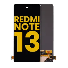OLED-enhet utan ram för Xiaomi Redmi Note 13 4G (renoverad) (alla färger) röd
