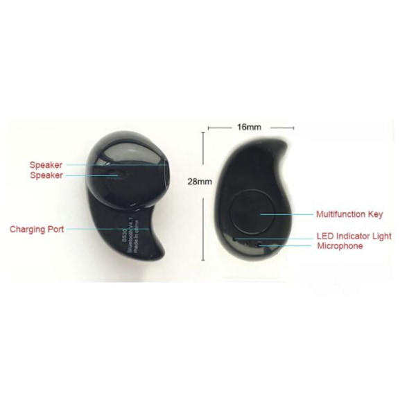 S530 Bluetooth Earbud, Bluetooth 4.1