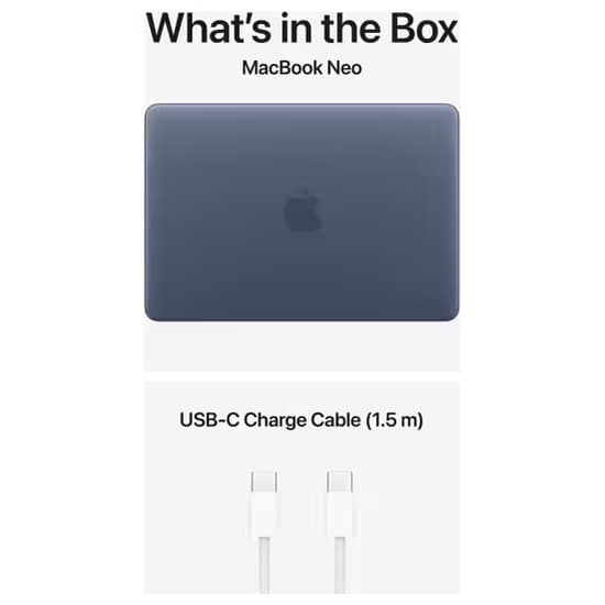 Apple MacBook Neo 13 8GB 512GB Apple A18 Pro 5-core Indigo