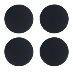 Bottenfodral Plastfötter för MacBook Pro / Air (2016-2020) (4-delars set) svart