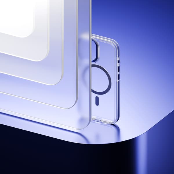 Etteri Icy Mag skal för iPhone 17 blå