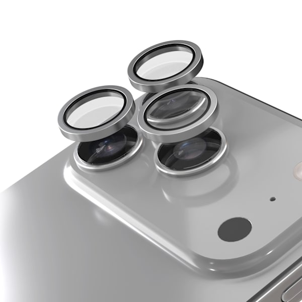 Kamerlinsskydd för iPhone 17 Pro/Max Grå
