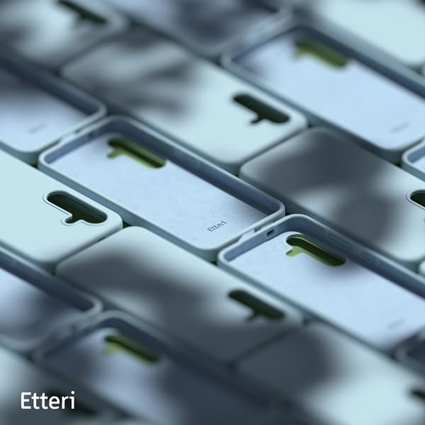 Etteri Silikonskal för Samsung Galaxy S24 Plus ljusblå