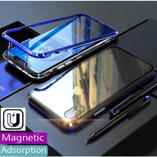 Magneettinen alumiinimetalli lasilla iphone 7/8 silverille "Silver"
"Silver"