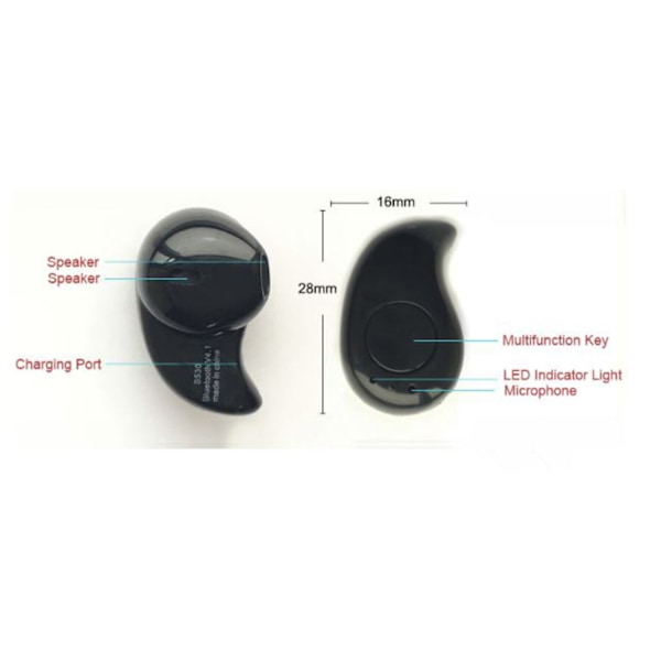 S530 Bluetooth Earbud, Bluetooth 4.1