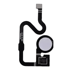 Fingeravtryckssensor Flex för Google Pixel 3a (Äkta OEM) (Clearly White)