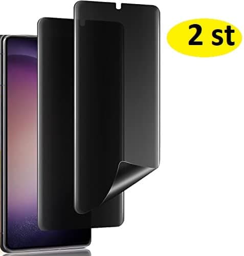 2 st Sekretess nano skärmskydd Samsung S23 plus