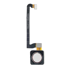 Hemknapp med fingeravtryckssensor för Google Pixel 3 (Clearly White)