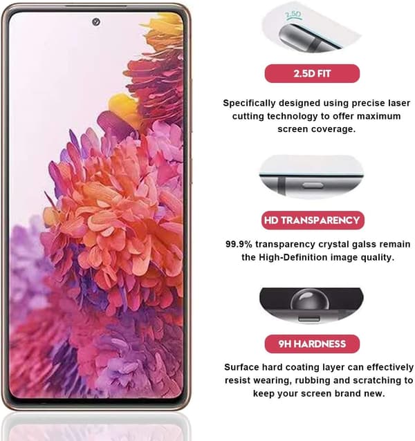 [3-pack] för Samsung Galaxy S20 FE skärmskydd