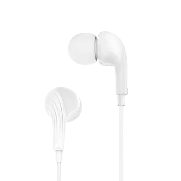 XO trådbundna hörlurar EP86 jack 3,5mm vit