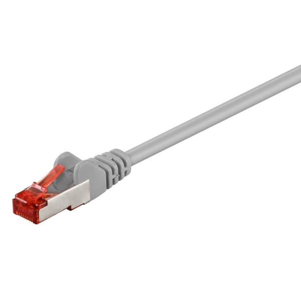 Goobay RJ45 CAT 6 S/FTP CU LSH 7,5m Grey grå