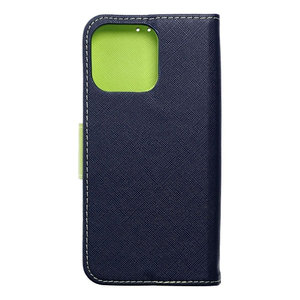 SMART FANCY mobilfodral för iphone 15  marin/lime blå