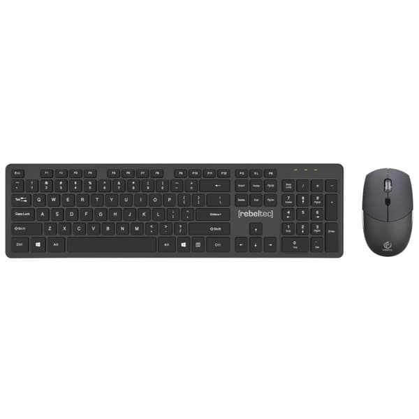 Rebeltec trådlöst set tangentbord + mus Combo Maxim