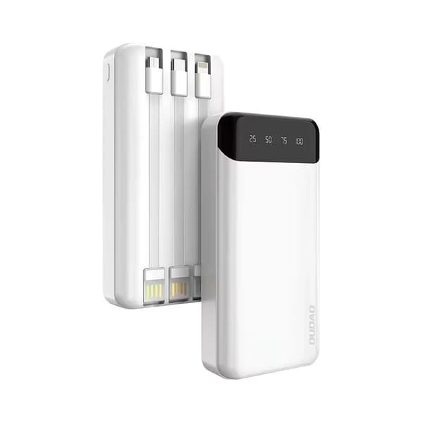 Dudao K6Pro+ powerbank 20000mAh 10Watt vit vit