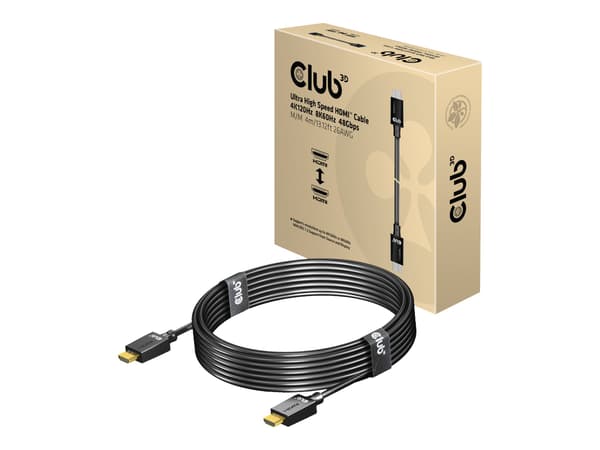 Club 3D CAC-1374 HDMI 2.1 kabel 4 m svart