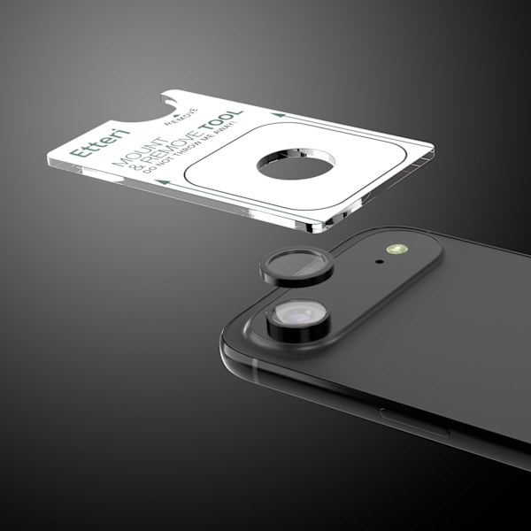 Etteri Camera Lens Protector for iPhone 17 Air Black