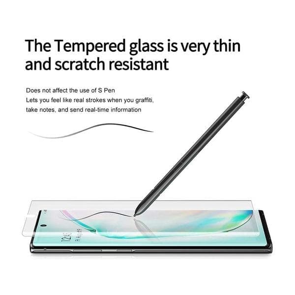 2 st Nano filmfolie för Samsung Note 10 plus