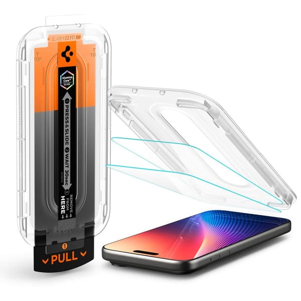 Spigen härdat glas Glas Tr ”Ez Fit Pro” iPhone 16 Pro Max / 17 Pro Max transparent