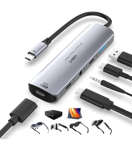 Club 3D CSV-1553 USB-C With DP-Alt mode till 3xDisplayPort videoadapter svart