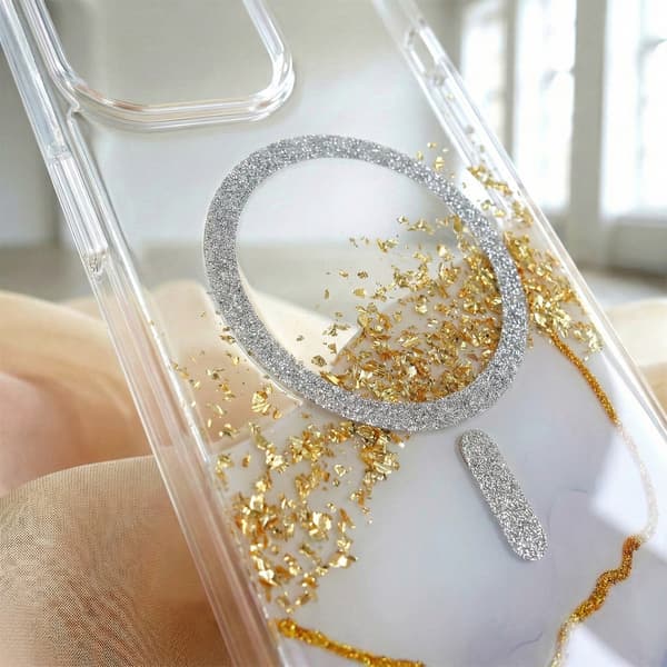 Epoxy Mag skal för Samsung Galaxy S25 FE vit