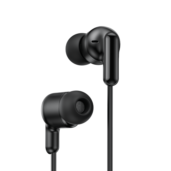 XO trådbundna hörlurar EP84 USB-C svart svart