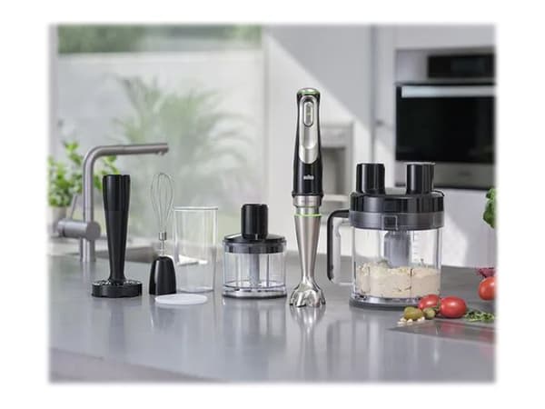 Braun Multiquick 9 MQ 9187XLI Stavblender Premium svart/börstet rustfrit stål svart