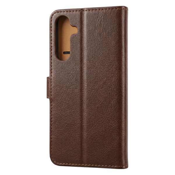 Smart Luxe läderfodral för Xiaomi Redmi Note 15 5G brun