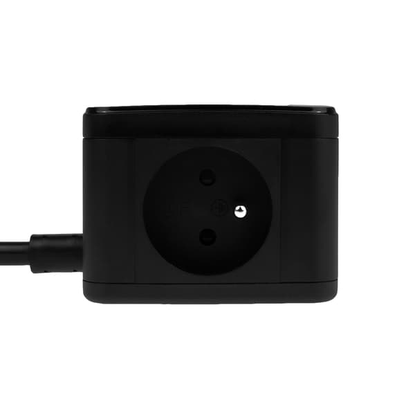 Huslog Cube förlängningssladd med LED