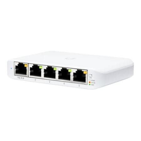 Ubiquiti UniFi Switch USW Flex Mini Switch 5-porte Gigabit PoE+