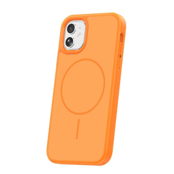Frame Thin Mag-skal till iPhone 11 orange