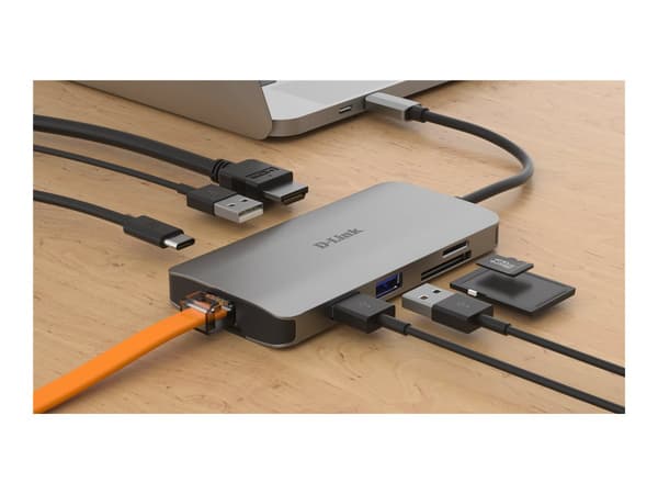 D-Link DUB-M810 USB-C / Thunderbolt 3 Dockingstation