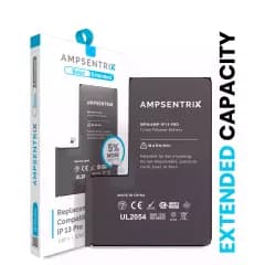 Ersättningsbatteri för iPhone 13 Pro (AmpSentrix Basic Extended)