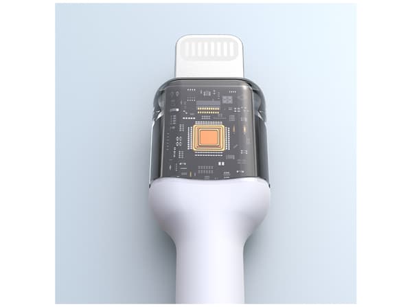 Dudao L9X USB-C to Lightning 2m svart svart