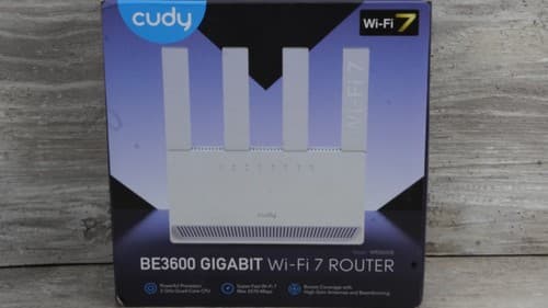 Trådlös Router Cudy WR3600E - Snabb, Stabil, Fyrkärnig Processor