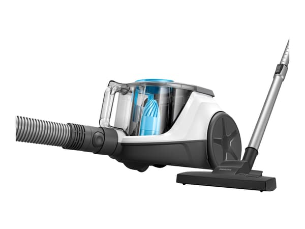 Philips 2000 Series XB2122 Dammsugare 1.3liter Arktisk vit/himmelblå vit