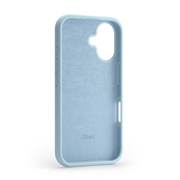Etteri Silikonskal för iPhone 16 Plus ljusblå