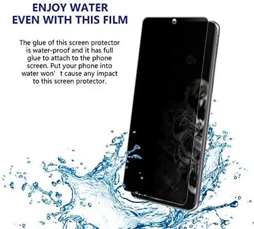2 st Sekretess nano skärmsydd Samsung S20 plus grå