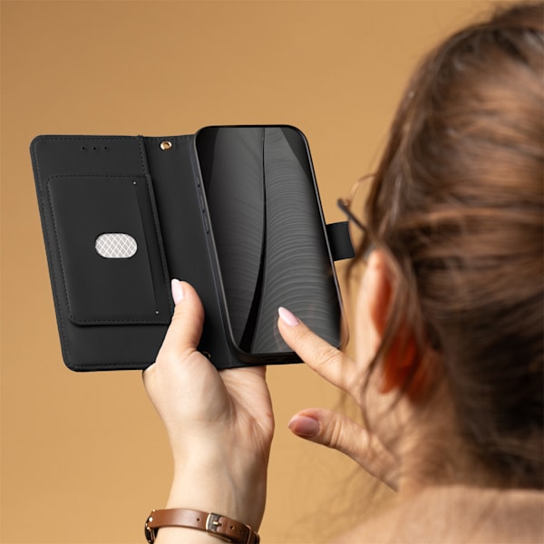 Smart Triangle-fodral för iPhone 17 6,3\" svart