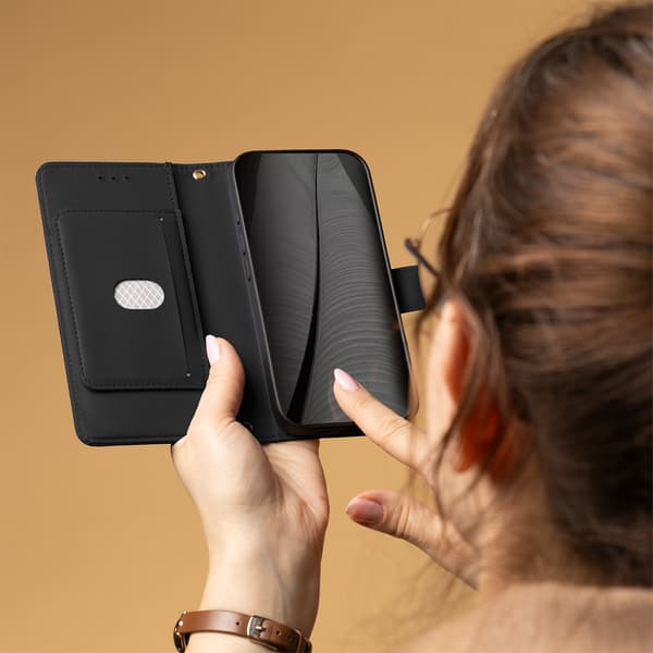 Smart Triangle fodral för Xiaomi Redmi Note 14 4G (Global) svart