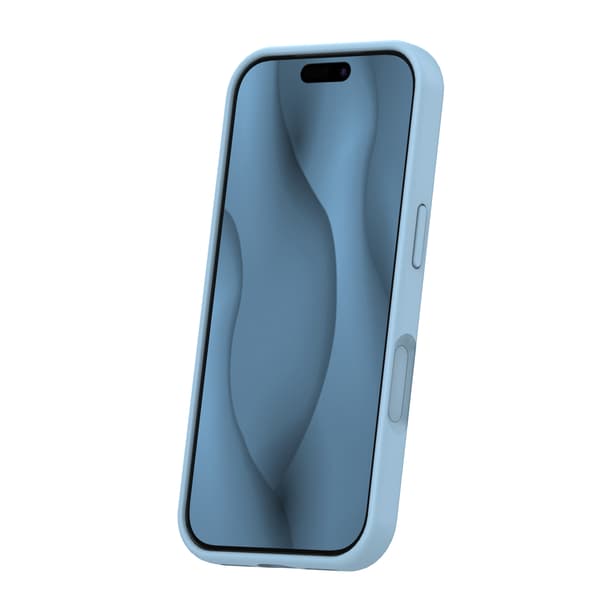 Silikon tunt Mag-skal för iPhone 17 Pro / 18 Pro ljusblå blå