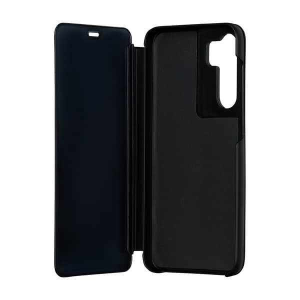 Vikbart spegelfodral för Samsung Galaxy S23 FE svart