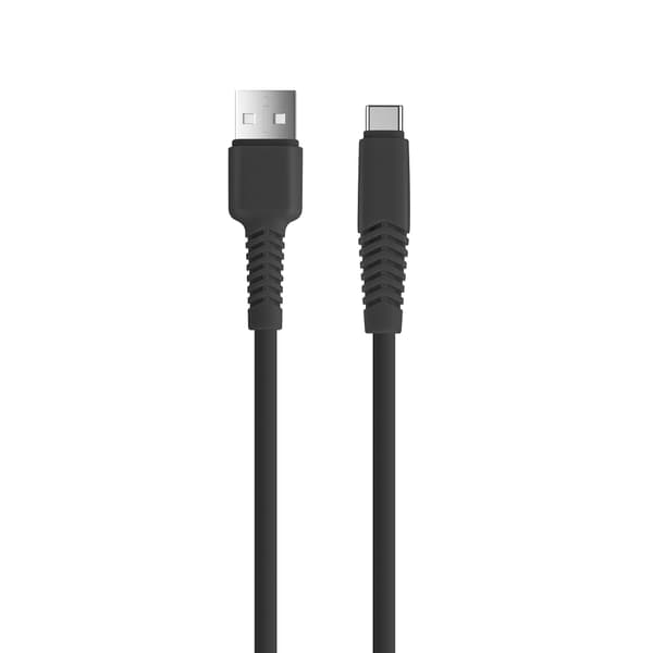 Setty USB - USB-C-kabel 3 m 2A KSA-C-321 svart svart
