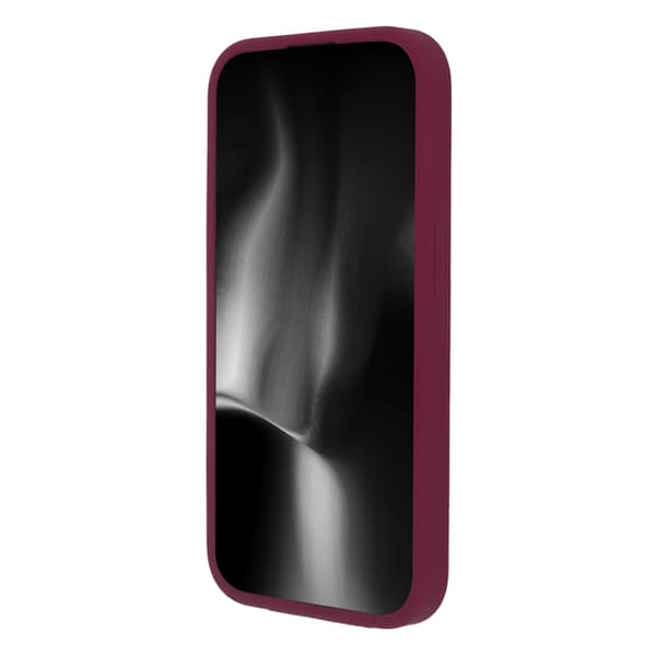 Soft Touch Mag skal för iPhone 12 burgundy