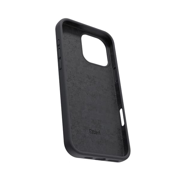 Etteri Silikonskal till iPhone 16 Pro Max 6,9\" svart