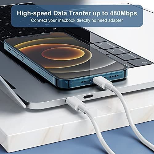 2-pack iPhone Laddkabel – USB-C (2 m)