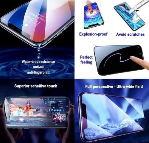 2st hög kvalitet nanofilm för iphone 15 pro max