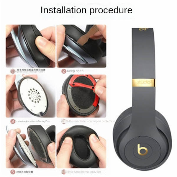 Ersättnings öronkuddar för Beats 3