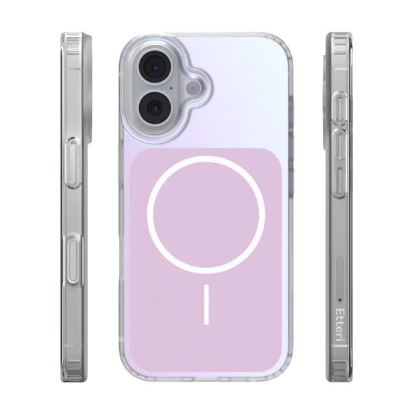 Etteri Hidden Pearl skal för iPhone 16 rosa rosa