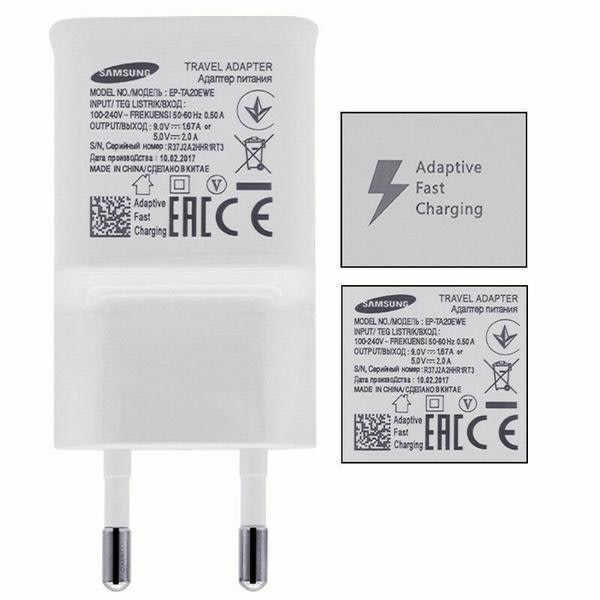 SAMSUNG EP-TA20EWE + Type C kabel vit "White"
"Vit"